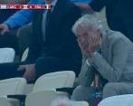 El profesor José Pekerman viajó hasta Qatar para acompañar el onceno que hace 16 años dirigió. FOTO CAPTURA DE PANTALLA 