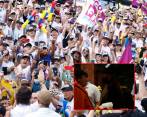 El cierre de campaña de Federico Gutiérrez se llevó a cabo en Parques del Río. FOTO Cortesía