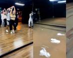 Escuela de baile Elements Danza sufrió daños por aguacero en Medellín. FOTO Cortesía 