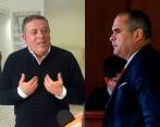 Bernardo Alejandro Guerra (izquierda) fue el concejal de Medellín que reveló las supuestas irregularidades que se estaban orquestando en la Contraloría de Sergio Zuluaga (derecha). FOTO Archivo