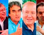 El domingo 29 de mayo se disputará la primera vuelta de las elecciones presidenciales. FOTOS COLPRENSA Y EL COLOMBIANO