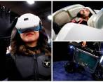 Gafas de realidad virtual y trajes hápticos, sillas de masajes para atención médica y bicicletas eléctricas plegables son algunas de las novedades del CES 2023. FOTOS EFE
