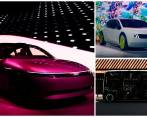 Algunos de los carros presentados en el CES 2023. FOTOS EFE y Cortesía 