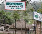 Comunidad de Paz de San José de Apartadó ha sido aquejada por la violencia paramilitar desde hace varios años. FOTO: Juan Antonio Sánchez 