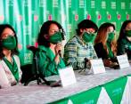 El movimiento Causa Justa por el Aborto ha trabajado por la eliminación del delito de aborto del Código Penal y está conformado por más de 100 organizaciones. FOTO EFE