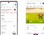 Algunas de las nuevas actualizaciones de Google para el Mundial de Qatar. FOTOS Cortesía 