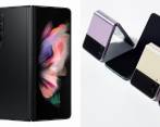 Galaxy Z Fold3 y Galaxy Z Flip3, los nuevos celulares de Samsung. FOTO Cortesía Samsung 