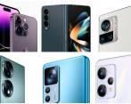Algunos de los celulares lanzados recientemente. FOTOS Cortesía 