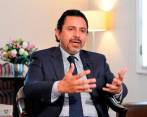 El abogado y politólogo Miguel Ceballos se desempeña como Alto Comisionado para la Paz desde 2018. Dialogar con el ELN y con el Comité del Paro eran dos de sus funciones. FOTO COLPRENSA