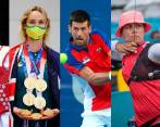 Briseida Acosta - Emma McKeon - Novak Djokovic- Aída Román FOTOS getty
