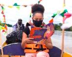 Flecho es la Fiesta del Libro del Chocó, un espacio en el que las personas pueden acercarse a las diversas artes del territorio. FOTO: COLPRENSA