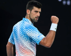 Novak Djokovic suma su participación número 44 en las semifinales de un Grand Slam. FOTO EFE