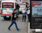 El paro se desarrollará desde las 4:00 de la tarde de este 25 de noviembre porque los transportadores consideran que no tienen garantías con el sistema masivo Sitiro. FOTO: EL COLOMBIANO