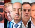 Tahnoon bin Zayed Al Nahyan - Jaime Gilinski - Carlos Ignacio Gallego - Jorge Mario Velásquez - Gonzalo Pérez