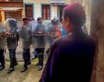 La Policía, por instrucción de Ortega, está golpeando a la iglesia católica nicaragüense en diversos frentes. FOTO: Captura de vídeo