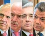 César Gaviria (1990 - 1994) - ErnestoSamper(1994 - 1998) - Andrés Pastrana (1998 - 2002) Álvaro Uribe (2002 - 2010) - Juan Manuel Santos (2010 - 2018)