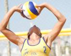 Margarita Río es una de las jugadoras que conforman la dupla colombiana que debutó hoy. FOTO:@OlimpicoCol
