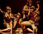 Gran parte del sector cultural de Medellín manifiesta incertidumbre económica para sus proyectos en este 2023. Imagen de referencia: show de danza en 2022. FOTO jaime pérez