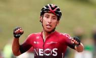 Egan Bernal, en los últimos días, ha publicado en las redes sociales avances de su recuperación. FOTO EFE.