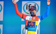 Iván Sosa logró el primer gran título en 2021 para el ciclismo de Colombia. FOTO Cortesía