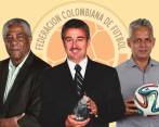 Francisco Maturana, Luis Fernando Montoya y Reinaldo Rueda, los técnicos colombianos con mejores logros en la máxima categoría. FOTOs ARCHIVO EC