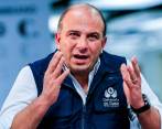 Camargo reclamó que las Fuerzas Armadas son las únicas que han honrado el cese al fuego. Alegó que los grupos armados se siguen “burlando sistemáticamente” del Gobierno. FOTO Jaime Pérez - EL COLOMBIANO