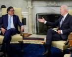 La Casa de Nariño resaltó que el encuentro entre Petro y su homólogo estadounidense, Joe Biden, es estratégico para la relación bilateral que mantienen ambos países. FOTO CORTESÍA PRESIDENCIA