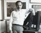 Manuel Mejía en su estudio de Medellín. Foto: archivo personal.