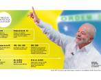El presidente electo de Brasil, Luiz Inácio Lula da Silva, habló este domingo desde Sao Paulo tras su victoria en segunda vuelta. FOTO: Efe