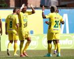 Leones celebró en su casa el primer triunfo en los cuadrangulares semifinales del ascenso. FOTO cortesía dimayor