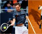 El ruso Daniil Medvedev, que es el número 3 del mundo, busca ratificar una de sus mejores temporadas en canchas de polvo de ladrillo ante Tsitsipas. FOTOS: TOMADAS DEL TWITTER DE @InteBNLdItalia