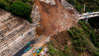 Las obras de este megaproyecto, que forma parte de las troncales del Pacífico 1, 2 y 3, tienen un avance total del 94%, según la concesión Covipacífico. Foto: Camilo Suárez Echeverry