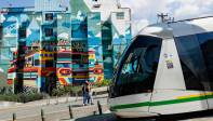 Recorra el arte con el metro como guía. FOTO: Manuel Saldarriaga
