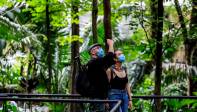 El jardín botánico ofrece espacios llenos de naturaleza. FOTO: Jaime Pérez
