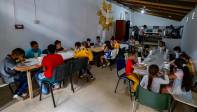 30 niños son los beneficiados por el momento gracias ala labor pastoral y la misma comunidad que hacen sus aportes para poder sostener esta obra comunitaria.