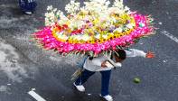 Con el desfile se clausuró la edición 2022 de la Feria de las Flores. Foto: CAMILO SUÁREZ ECHEVERRY. Foto: MANUEL SALDARRIAGA QUINTERO.