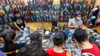 La feria contó con una muestra comercial muy variada. Foto: Manuel Saldarriaga