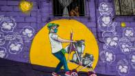 Este desarrollo urbano, conceptualizado y coordinado por el artista plástico Fredy Alzate, es ejecutado por la Agencia para la Gestión del Paisaje, el Patrimonio y las Alianzas Público Privadas con el apoyo de otros cuatro artistas y una inversión de $1.500 millones. Foto: Julio César Herrera