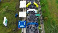 Fueron 1.000 ciclistas que se dieron cita en esta edición 50 del Clásico de Ciclismo El Colombiano. . Foto: MANUEL SALDARRIAGA QUINTERO.