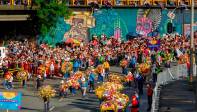 Con el desfile se clausuró la edición 2022 de la Feria de las Flores. Foto: CAMILO SUÁREZ ECHEVERRY.