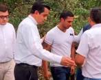 Fue liberado por el ELN suboficial de la Armada Nacional. Foto: Twitter Defensoría del Pueblo. 