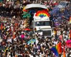 Marcha del Orgullo 2022 en Medellín. FOTO Manuel Saldarriaga
