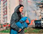 Nueva ola de ataques en ciudades ucranianas dejan por lo menos 12 muertos. Foto: AFP. 