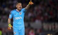 El portero argentino Franco Armani sigue en un excelente nivel deportivo con el River Plate, razón por la cual alargaron su vínculo, pero mantiene la idea de regresar a Nacional. FOTO river plate
