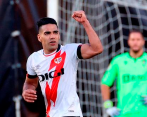 Radamel Falcao García festejó nuevamente con el Rayo Vallecano. FOTO @RayoVallecano