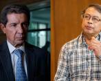 El presidente de Fedegán, José Félix Lafaurie, llegó a un acuerdo con el presidente Gustavo Petro para respaldar su plan de compra de 3 millones de hectáreas de tierra. FOTO COLPRENSA Y CAMILO SUÁREZ