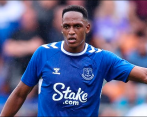 Yerry Mina ha convertido 9 goles en 97 partidos. FOTO AFP