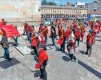 Este lunes se denunció la entrega de dinero a los manifestantes (ver fotodetalle). FOTOS CORTESÍA