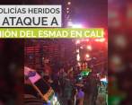 ELN se atribuyó el atentado contra camión que transportaba policías en Cali