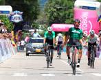 En la etapa de hoy se destacaron 2 ciclistas nicaragüenses, que ingresaron segundo y tercero, respectivamente. FOTO: CORTESÍA FEDECICLISMO
